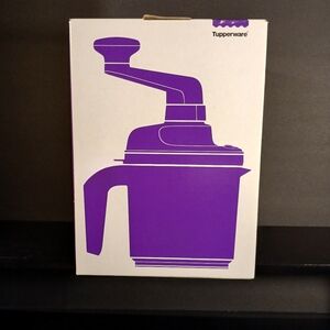 Tupperware Purple Manual Mixer